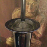 Vintage Pair Of Chinese Cobalt Blue Lamps