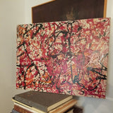 Vintage Oil Drip 60 Years old Painting