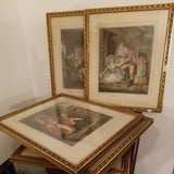 18th Century Elopement Set Engravings Art