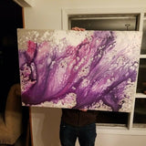 Vintage Mid Century Modern Abstract painting