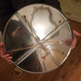 Vintage Mid Century Modern Murano Art Glass Dome Chandelier