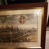 Vienna Austria 1740 Copper Etching Johann Friedrich Probst