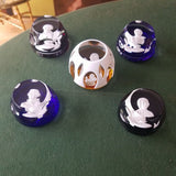 Vintage Baccarat Paper Weight Collection of 5
