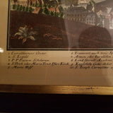 Vienna Austria 1740 Copper Etching Johann Friedrich Probst