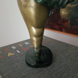 Vintage mid Century Modern Bronze Fat Lady