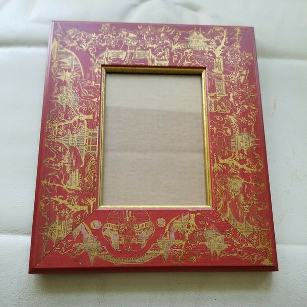 Picture Frame Red Lacquer