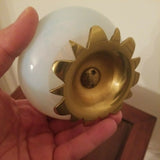 Vintage Baccarat Crystal Opaline Small Vessel