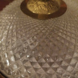 Vintage Baccarat Crystal Pair Of Light Fixtures