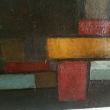 1950's Abstract Mid Century Modern Painting, reminiscent of Rothko