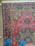 Antique Hand Knotted Woven Oriental Rug All Wool Woven Specially for Dilmaghani