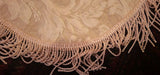 Valance with Pink Fringes Approximately 94" X 13"-17"