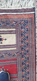 Hand Knotted All Wool Bokhara Rug 2 X 3 Signed Ferdowsi