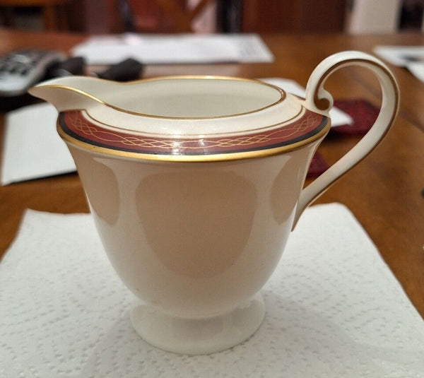 oscar de la renta bone china Creamer af008 gold bracelet red narumi japan