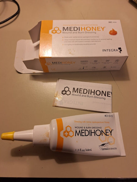 Medihoney Wound & Burn Dressing, #31515, PLEASE NOTE: USED!!!