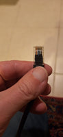 1' Ethernet Network Cable Black