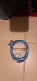 3ft Belkin Cat5e BluePatch Network Cable BOTH LATCHES BROKEN!!!!