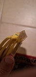 4' Cat5e Cable Network Wire Internet Patch Ethernet UTP Yellow