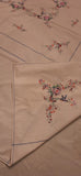 Embroidered Floral Tablecloth with Butterflies 5-5 X 8-5