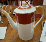 Cathy Hardwick for Mikasa Tawny Port A6875 Bone China Narumi Japan Teapot