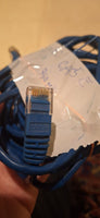 10FT Cat 5E 350MHZ Ethernet Patch Network Cable Blue