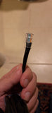 7' CAT5e Black Ethernet/ Network Cable UTP