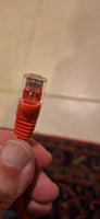 1' Ethernet Network Cable Red