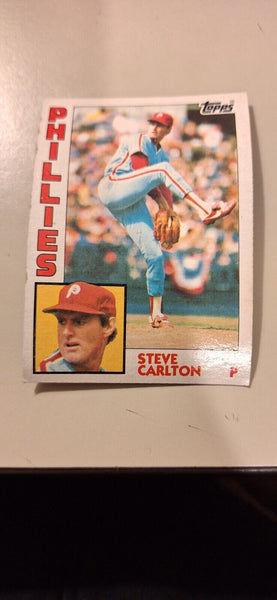 1984 Topps 780 Steve Carlton, IMPERFECT CONDITION, SEE PICS