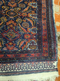 Antique Early 20th Century Wool Foundation Rug 32" X  36"