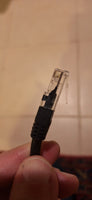 1' Ethernet Network Cable Black