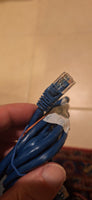 10FT Cat 5E 350MHZ Ethernet Patch Network Cable Blue