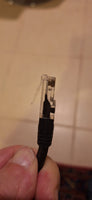 1' Ethernet Network Cable Black