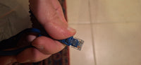 10FT Cat 5E 350MHZ Ethernet Patch Network Cable Blue