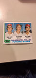 1982 Topps 231 Philadelphia Phillies Future Stars, IMPERFECT CONDITION: SEE PICS