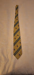 100% Silk Tie Hand Made in Italy Mates  Como with Elephants Vintage Early 90's
