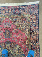 Antique Hand Knotted Woven Oriental Rug All Wool Woven Specially for Dilmaghani