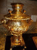 Samovar (Highly Decorated Tea Urn) Set - Diamonds Sapphires Rubies Emeralds
