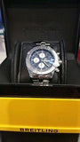 Breitling A1337011 Super Avenger Chronograph Good Condition Blue Face - Diamonds Sapphires Rubies Emeralds