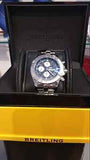 Breitling A1337011 Super Avenger Chronograph Good Condition Blue Face - Diamonds Sapphires Rubies Emeralds