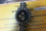 Breitling A1337011 Super Avenger Chronograph Good Condition Blue Face - Diamonds Sapphires Rubies Emeralds