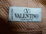 100% Silk Lavender Valentino Tie Made in Italy - Diamonds Sapphires Rubies Emeralds