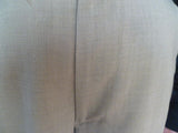 Beautiful Beige Michael Kors 100% Wool Dress Pants Size 34 Waist Size 28 Inseam - Diamonds Sapphires Rubies Emeralds