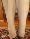 Beautiful Beige Michael Kors 100% Wool Dress Pants Size 34 Waist Size 28 Inseam - Diamonds Sapphires Rubies Emeralds