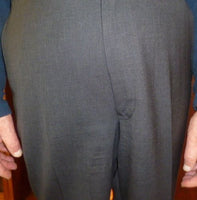 Beautiful Charcoal Gray Brooks Brothers Suit 100% Wool Made in USA Size 41 - Diamonds Sapphires Rubies Emeralds