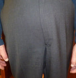 Beautiful Charcoal Gray Brooks Brothers Suit 100% Wool Made in USA Size 41 - Diamonds Sapphires Rubies Emeralds