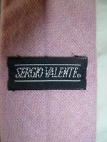 Pink Sergio Valente Tie - Diamonds Sapphires Rubies Emeralds