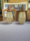 Mid century Modern Massive Italian Ceramic Pair Of Vases #93008