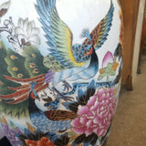 Large Chinese Porcelain 36" tall x 12" at top x 15" at middle
