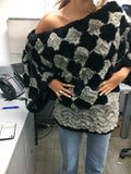 Women's Reversible Fur Garment, Off the Shoulder, Made in Israel