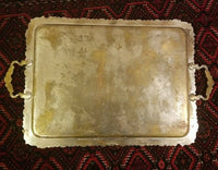 Antique TRAY Warsaw NORBLIN and Co 1875  Measuring 21" x 16"