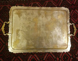 Antique TRAY Warsaw NORBLIN and Co 1875  Measuring 21" x 16"